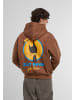 Just Rhyse Just Rhyse Kapuzenpullover in bark