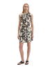 Marc O'Polo Ärmelloses Print-Bluse regular in Dark Grey