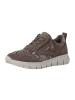 Tamaris Comfort-Sneaker aus Leder (niedrig) Braun