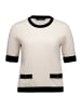 Betty Barclay Strickpullover mit Taschen in Patch Beige/Black