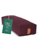 Lumaland #DoYourYoga Yoga-Bolster Paravati - gefüllt mit Dinkelspelz - 67x22x13cm - Brau