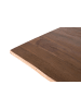 Giner y Colomer Esstisch aus Akazienholz und Metallbeinen 240 cm in Brown