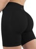 Circle Five Scrunch Shorts - Shape Push Up in Schwarz