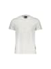 La Martina Weiß Baumwolle Herren T-Shirt