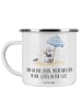 Mr. & Mrs. Panda Tasse Sommer Meer Glück mit Spruch in Weiß