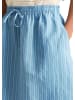Marc O'Polo DENIM Ausgestellter Streiferock in Light Blue