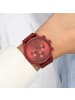 Oozoo Analog-Armbanduhr Oozoo Timepieces rot extra groß (ca. 50mm)