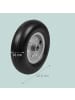 relaxdays 2 x Sackkarrenrad in Schwarz/ Grau - 4.00-6