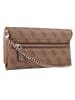 Guess Noelle II Clutch Geldbörse 21 cm in latte logo-brown