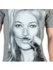 Eleven Paris T-Shirt Kamy V2 M Kate Moss aus Vintage-Baumwolle Grau