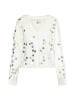 IZIA Damen Cardigan in Wollweiss