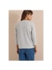 Cecil Langarmshirt in Light Grey Melange
