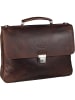 Bugatti Aktentasche Romano Briefcase Medium in Braun