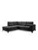 MF Design Cassada Recamiere Links in Asphalt -  (L) 237 x (B) 277 x (H) 100 cm