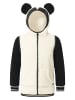 WeeDo Fleecejacke PANDO Panda in schwarz weiss