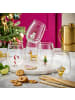 Butlers Trinkglas MERRY & JOY Schneemann in Durchsichtig