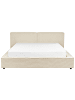 Beliani 10-tlg Doppelbett LINARDS in Beige