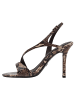 Tamaris Sandalette in BROWN SNAKE