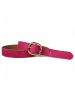 FRONHOFER Damengürtel goldene Schnalle in Pink