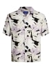 Jack & Jones Hawaii-Hemd in Lavender Frost