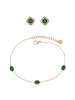 faina Women Jewelry Set in gold