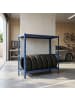 relaxdays Reifenregal in Blau - (B)120 x (H)110 x (T)40 cm