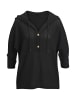 LASCANA Kapuzenshirt in schwarz