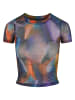 Urban Classics Mesh Tee in multicolorreflection