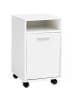 KADIMA DESIGN Rollcontainer 33x60x38cm Schubladenschrank, in Weiß