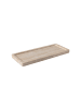 Villeroy & Boch Servierplatte Manufacture Travertine 25,5 x 10,5 cm beige in beige