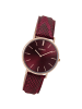 Oozoo Analog-Armbanduhr Oozoo Vintage Series rot mittel (ca. 32mm)
