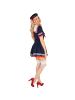 tectake Süßes Kleid, blau/rot/weiß