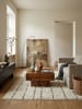 KADIMA DESIGN Couchtisch 57,5x57,5x30 cm Massivholz Sofatisch Quadratisch,