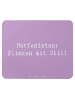 Mr. & Mrs. Panda Mousepad Spruch Harfe mit Stil mit Spruch in Lavendeltraum