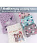 LOREZA 10er Set Pantys - Punkte - Bunt