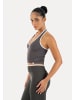SMILODOX Sport Top Theda in Anthrazit