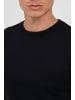 INDICODE Rundhalspullover IDBadan 35542MM Herren Feinstrickpullover in Schwarz