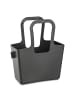 koziol Multifunktionale Tasche für Einkäufe in Anthrazitfarben, 32,7 x 38,6 x 13 cm