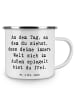 Mr. & Mrs. Panda Becher Spruch Selbstreflexion Freiheit mit Spruch in Weiß