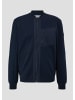 s.Oliver Sweatshirt Jacke langarm in Blau