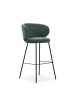 CALICOSY 2er-Set Barhocker RUSH  in Grün  - (W) 56  x (H) 65  x (L) 53  cm