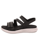 Legero Riemchensandalette in schwarz