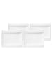 Villeroy & Boch 4er Set Brotteller NewWave in 18 x 15 cm in weiß