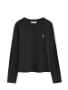 Polo Club T-Shirt WOMAN RIGBY GO ORLA LONG SLEEVE SLIM FIT in Schwarz