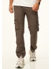 SOULSTAR Cargohose - als Tech-Pants mit Cargo Taschen - Freizeithose in Coffee