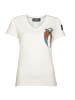 Roberto Geissini Colour Wings T-Shirt Weiß