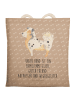 Mr. & Mrs. Panda Tote Bag Hund Australien Shepherd mit Spruch in Hundeglück