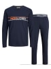 JACK & JONES Junior Schlafanzug lang in navy blazer