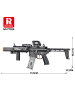 COFI 1453 Reobrix 77025 Klemmbaustein Modell 1589 Teile ab 14 in Schwarz