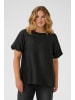 KAFFE curve Bluse kurzarm KCgirla Regular fit in Black Deep